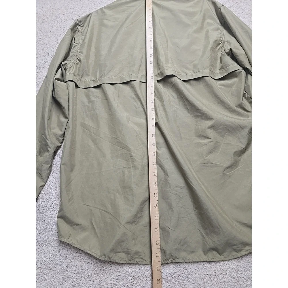 The North Face Nylon Mens Light‎ Weight Button Down Fishing Shirt XL